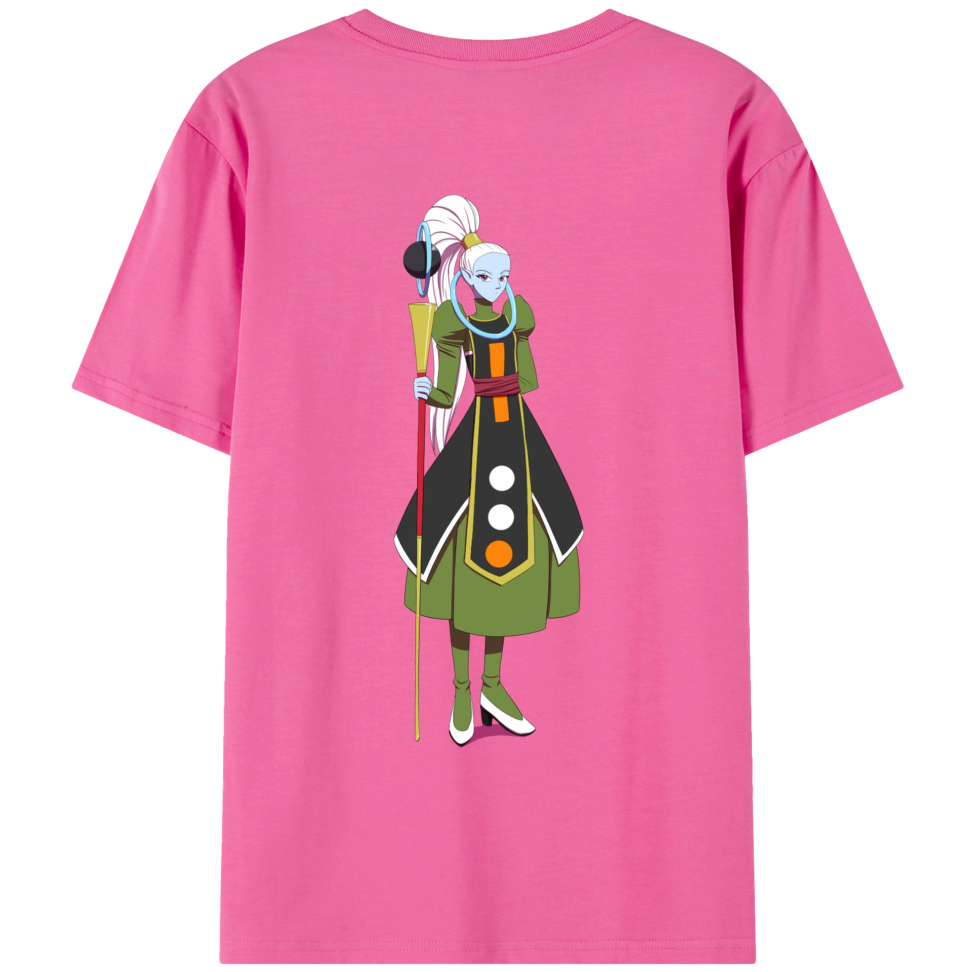 （画像用） ドラゴンボール DRAGON BALL レディース半袖Tシャツ(バックプリント)